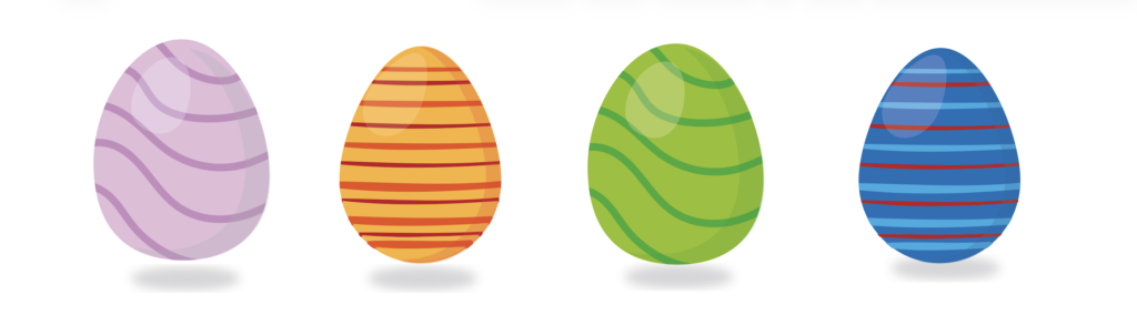 Easter eggs header